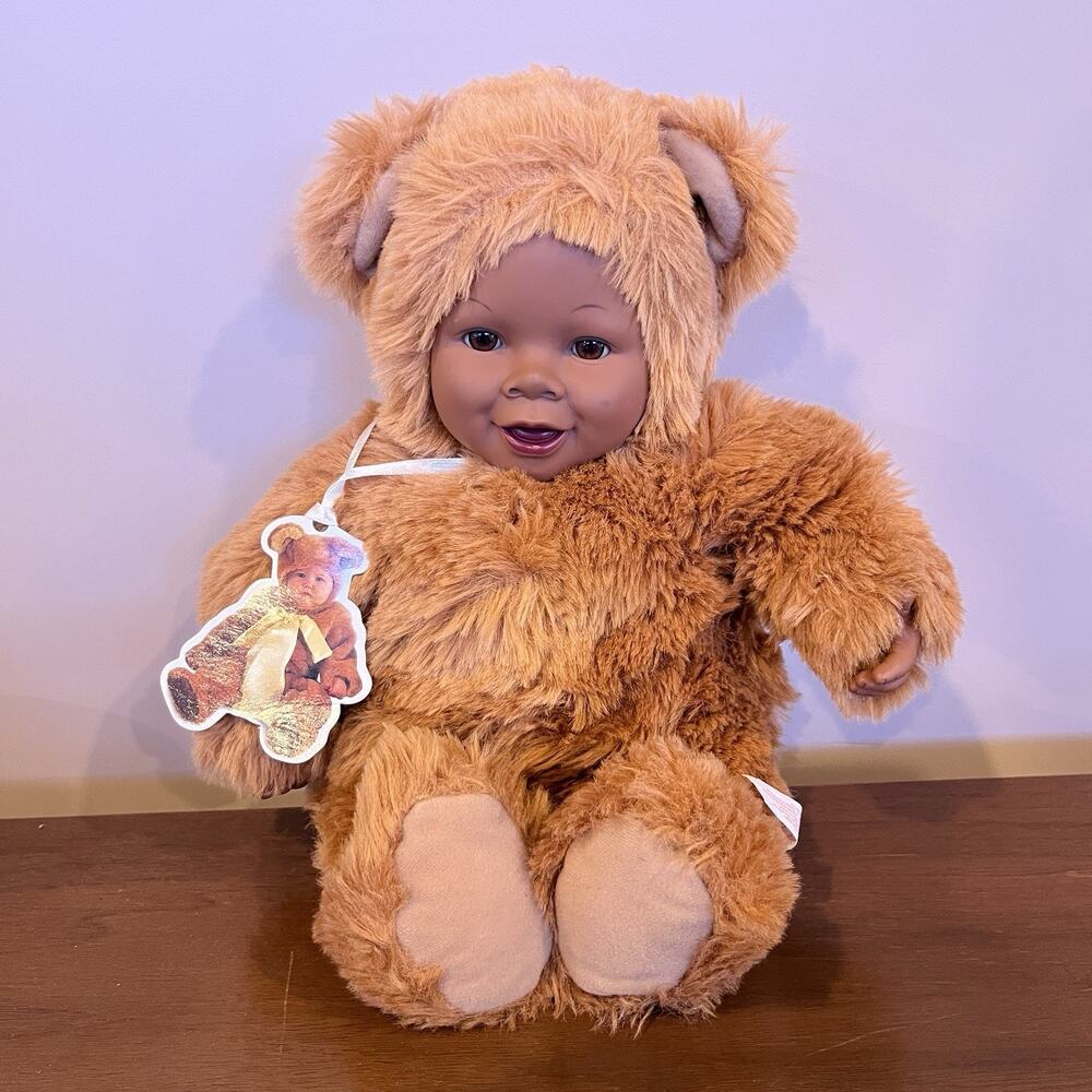 Anne Geddes Baby Teddy Bear Plush Doll